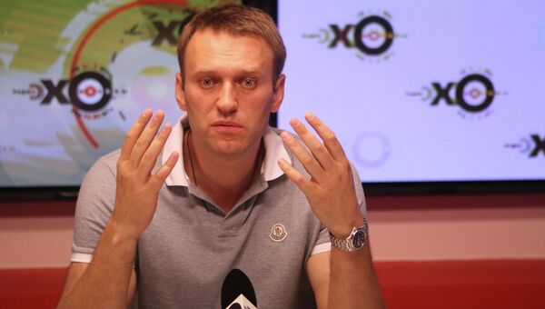 Алексей Навальный в прямом эфире Эхо Москвы