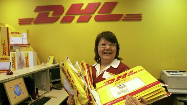 Работа компании DHL