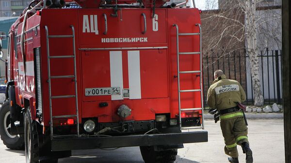 Пожарная машина в Новосибирске