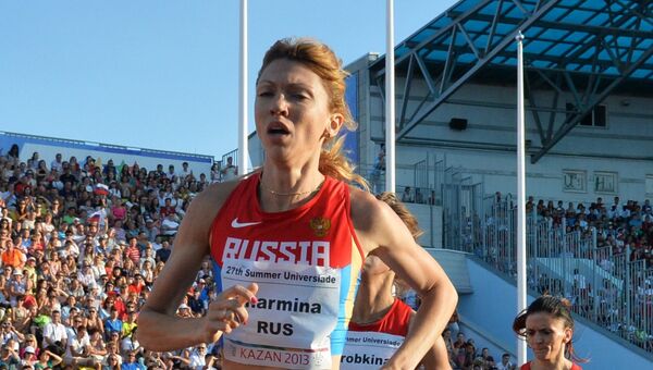Российская легкоатлетка Екатерина Шармина. Архивное фото