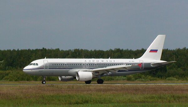 Самолет в нижегородском аэропорту. Архивное фото