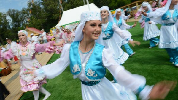 Национальный татарский праздник Сабантуй
