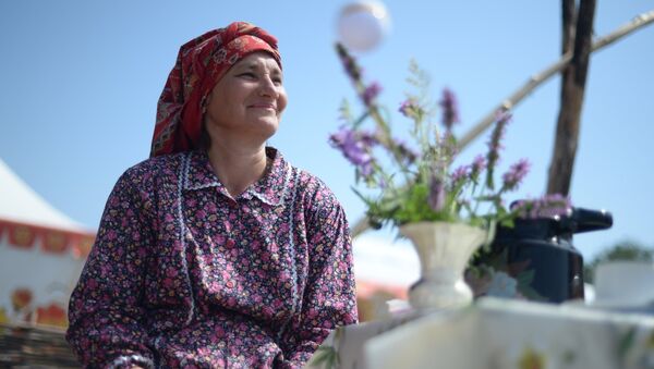 Национальный татарский праздник Сабантуй. Архивное фото