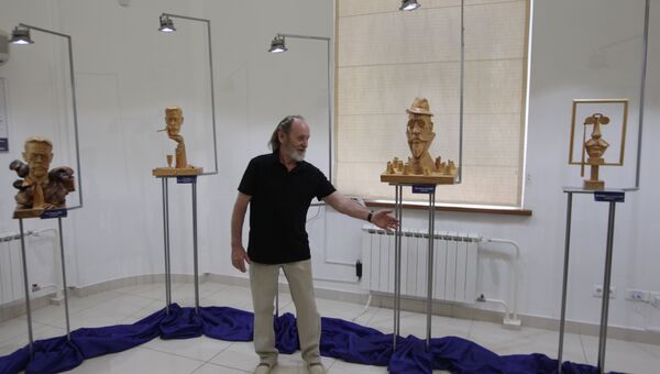 Известный скульптор Леонтий Усов открыл свой арт-холл в Томске