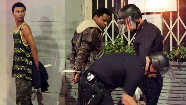 Полиция Лос-Анджелеса задержала погромщиков