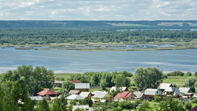 Город Галич Костромской области. Архивное фото