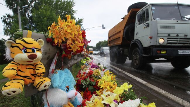 На месте ДТП под Подольском изменена организация движения