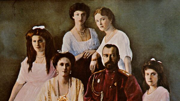 Царская семья Романовых. Архивное фото