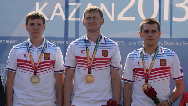 Сергей Червяковский, Леонид Екимов, Николай Килин (слева направо)
