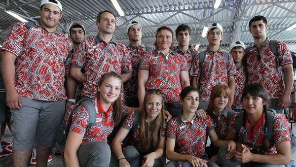 Проводы юношеской сборной РФ на ЕЮОФ - 2013