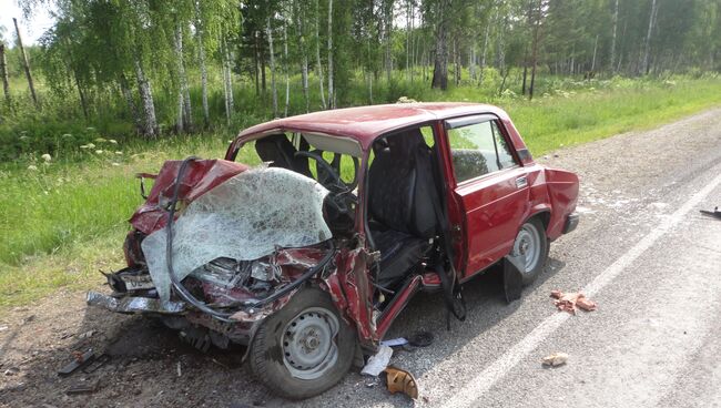 Два человека погибли в ДТП под Томском