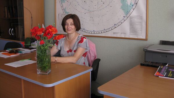 Директор Малого планетария при Сибирской государственной геодезической академии (СГГА) Елена Луговская