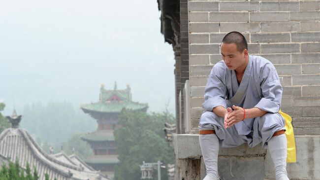 Шаолиньский буддийский монастырь в Китае. Архивное фото