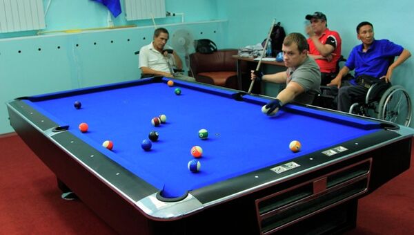 Первый в России бильярдный спортзал для инвалидов открылся в Приамурье