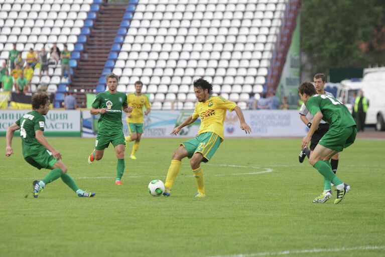 Томь уступила Кубани в домашнем матче второго тура чемпионата России