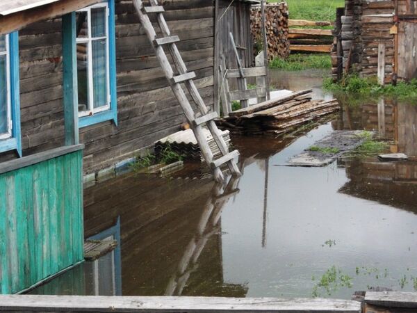 Последствия паводка в Зейском районе Амурской области
