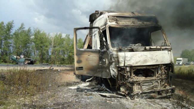 ДТП в районе села Северное Оренбургской области