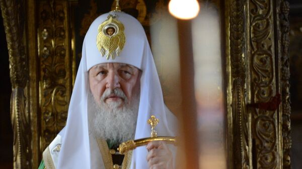 Патриарх Московский и Всея Руси Кирилл, архивное фото