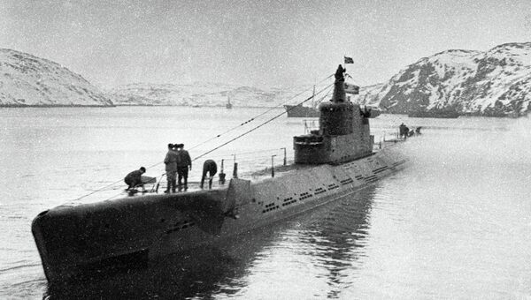 Подводная лодка К-21. Архивное фото