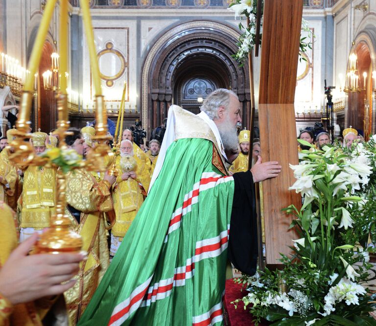 Патриаршее служение в честь 1025-летия Крещения Руси