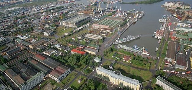 Северная верфь в Петербурге. Архивное фото.