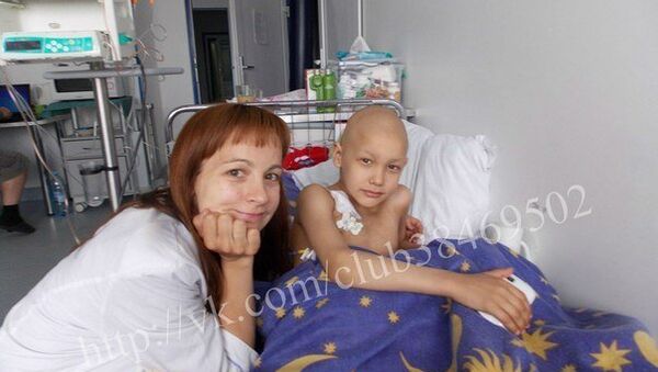 Виталий Попов, который страдает тяжелым онкологическим заболеванием