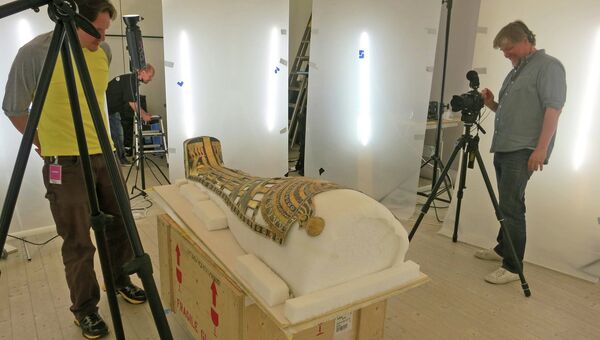 Фотографирование мумии