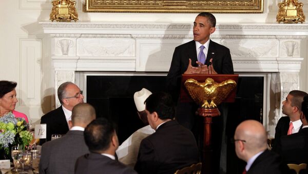 Барак Обама на ужине ифтар в Белом доме