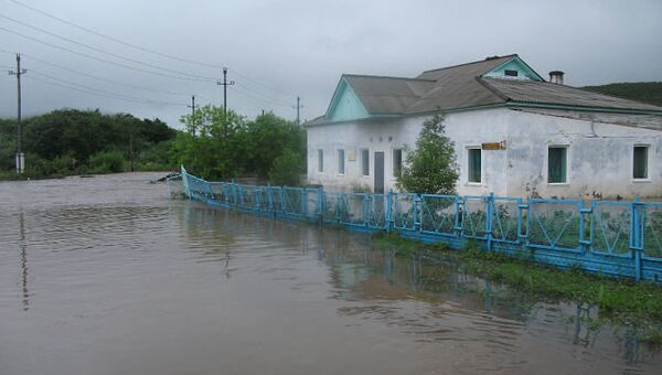 Наводнение в Тернейском районе Приморья