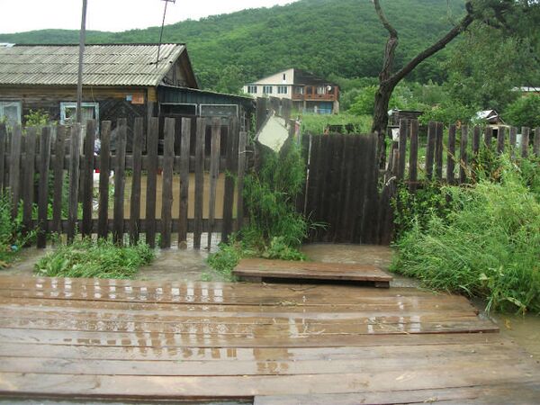 Наводнение в Тернейском районе Приморья