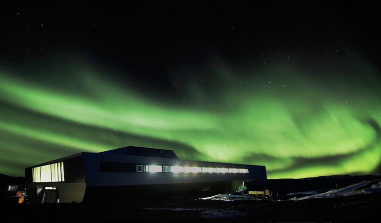 Выставка Ice Lab: проект полярной станции Bharati Research Station (Индия)