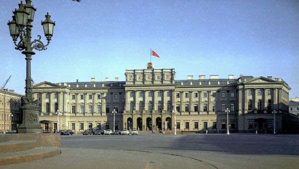 Здание законодательного собрания Санкт-Петербурга. Архивное фото