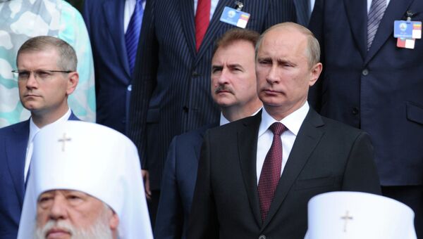 В.Путин на торжествах по случаю 1025-летия крещения Руси