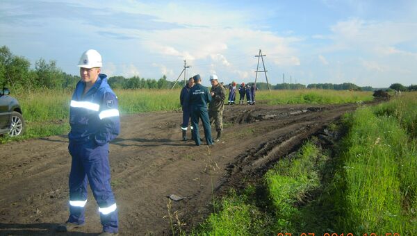 Разлив нефти произошел в Новосибирской области
