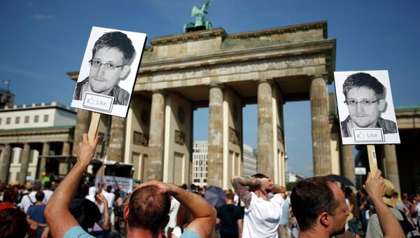 Жители Германии протестуют против шпионажа со стороны США. Архивное фото