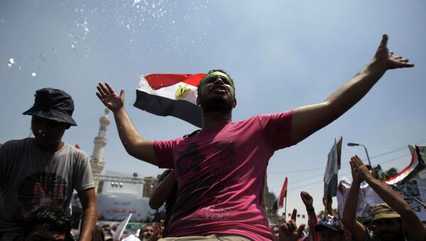 Акция протеста в Египте