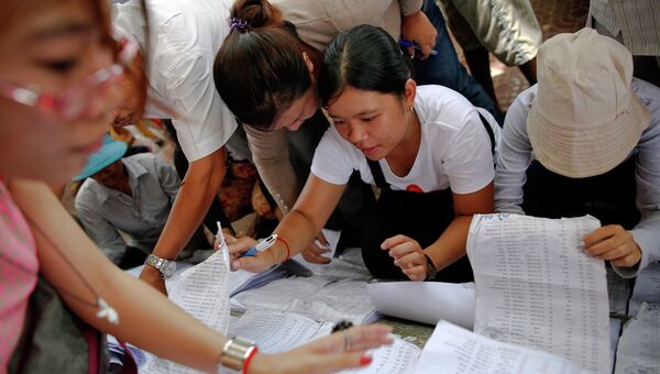 В Камбодже проходят парламентские выборы