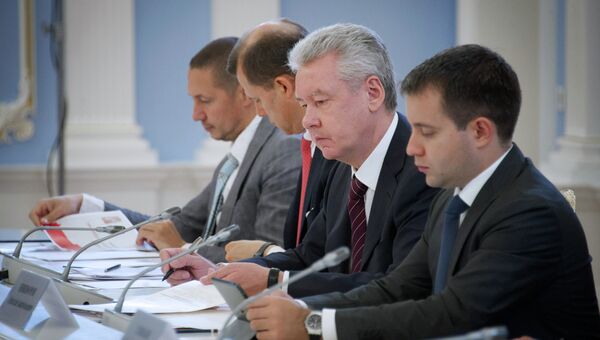 С.Собянин на заседании Совета по модернизации экономики