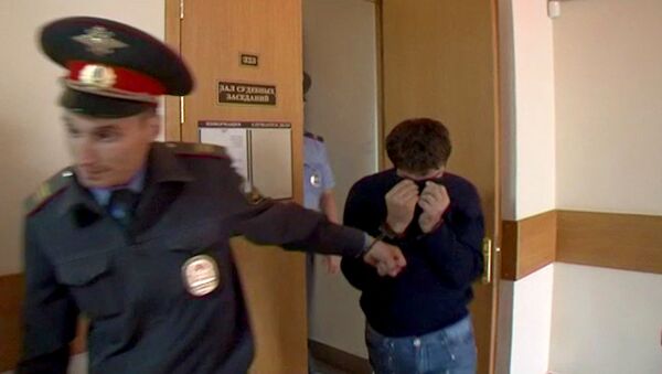 Предполагаемый насильник с Матвеевского рынка закрывал лицо в суде