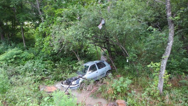 ДТП с 3 пострадавшими в Приморье