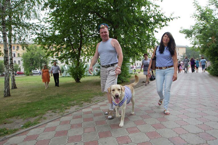 День десантника в Томске: купание в море эмоций, а не в фонтанах