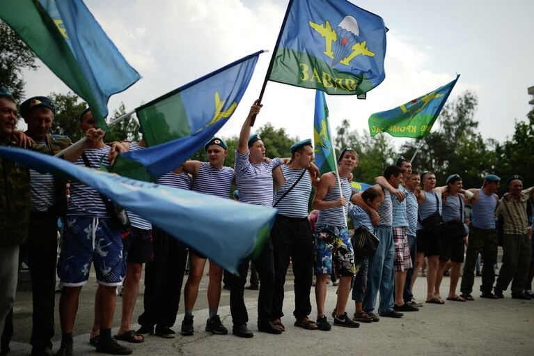 День ВДВ в Новосибирске