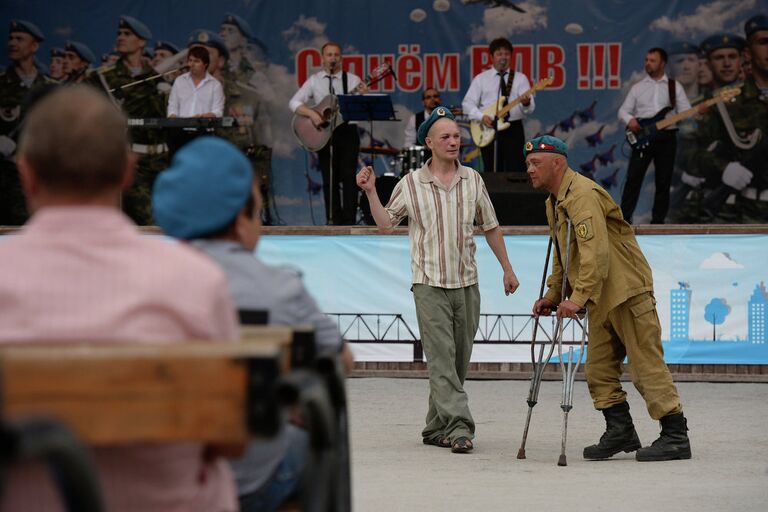 День ВДВ в Новосибирске