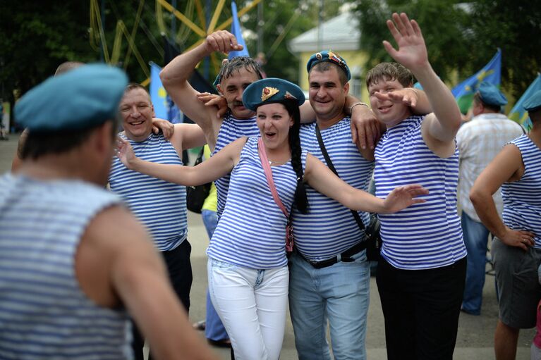 День ВДВ в Новосибирске