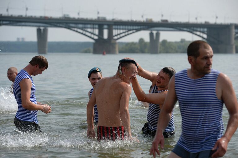 День ВДВ в Новосибирске