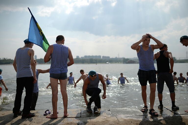 День ВДВ в Новосибирске