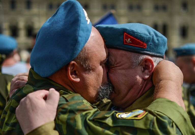 Празднование дня ВДВ