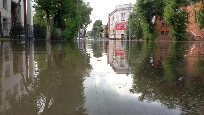 Ливень в Томске