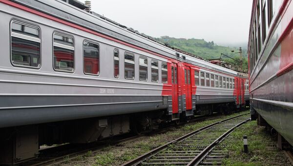 Поезда во Владивостоке, архивное фото