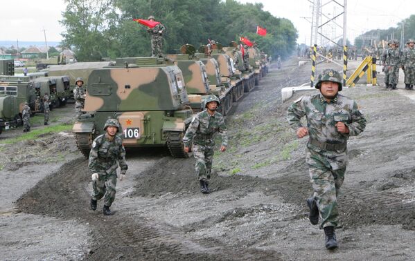 Совместные российско-китайские учения Мирная миссия-2013